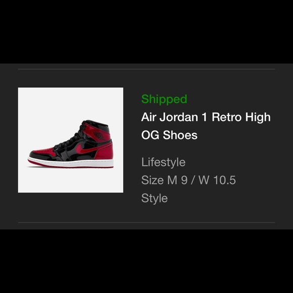 Jordan 1 high ‘patent bred’ - Picture 8 of 8